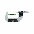 Beautyblade 3-4 in. Digimatic Micrometer with 76.2-101.6 mm IP65 Ratchet Stop SPC Output BE3734151